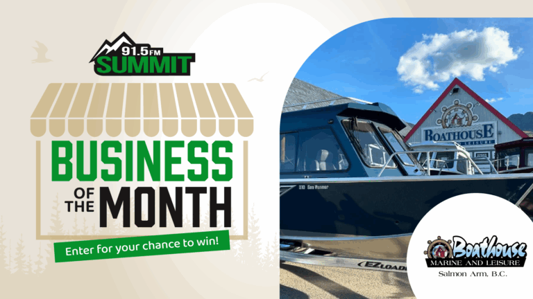 CKXR Business o the Month - Boathouse Marine & Leisure contest banner