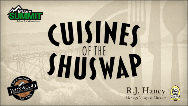 Cuisines of the Shuswap contest banner